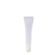 tubo de plástico transparente pequeno lip blam tubo de plástico lip gloss tubo de brilho labial